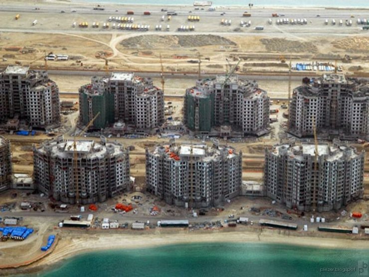 Homem construindo ilhas em Dubai (35 fotos)