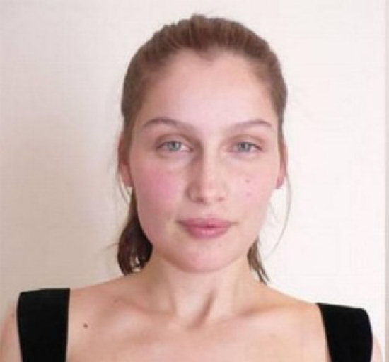 Supermodelos ao natural