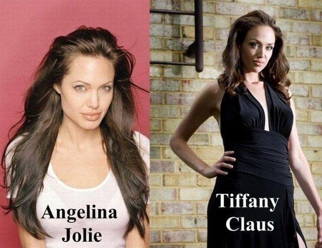Tiffany Claus, a irmã gêmea que Angelina nunca teve 01