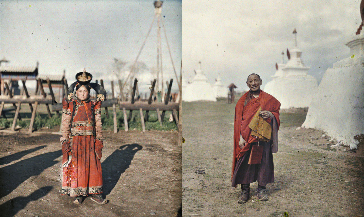 A profunda cor do feudalismo no protetorado russo na Mongólia em 1913 01
