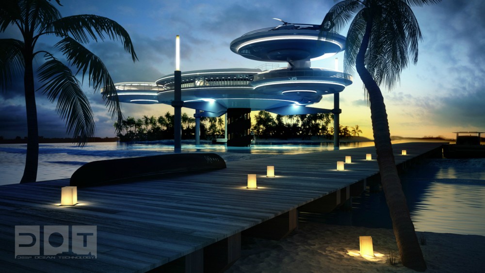 Hotel futurista submarino de Dubai 11