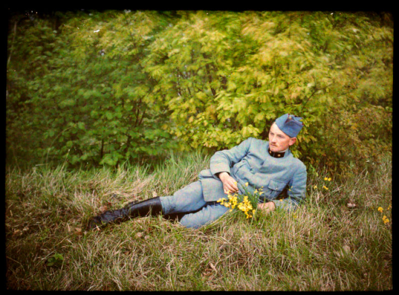 32 raras fotografias em cores da Primeira Guerra Mundial 01
