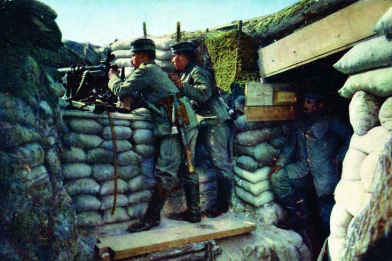 32 raras fotografias em cores da Primeira Guerra Mundial 21