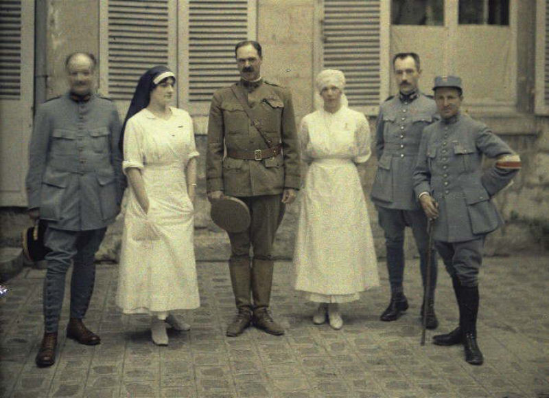 32 raras fotografias em cores da Primeira Guerra Mundial 26
