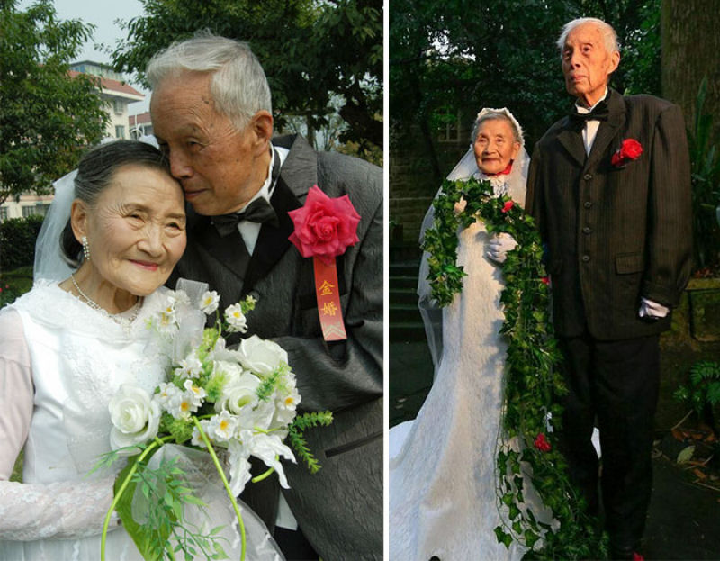 Casal recria seu dia de casamento depois de 70 anos 03