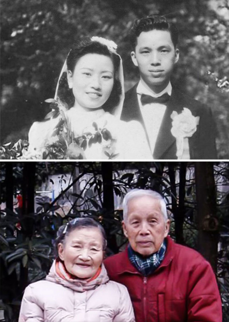 Casal recria seu dia de casamento depois de 70 anos 04