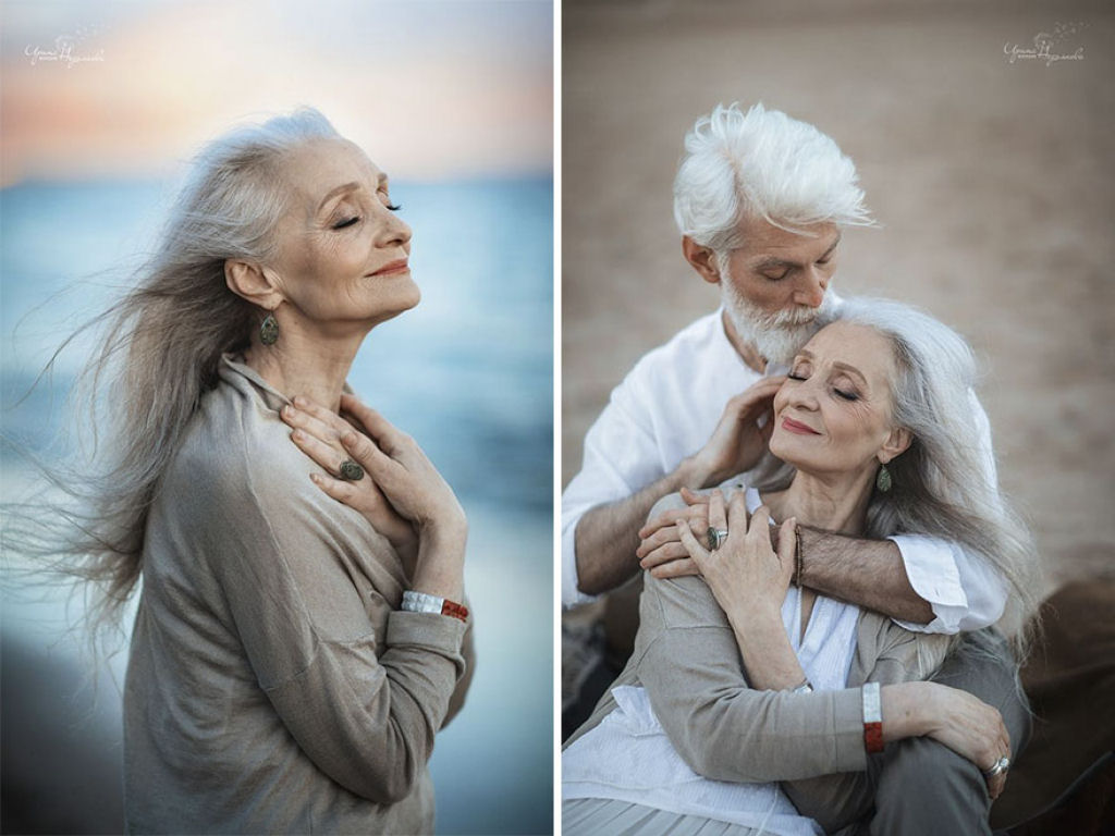 Fotgrafa russa registra casal na melhor idade para mostrar que o amor pode sim transcender o tempo 01