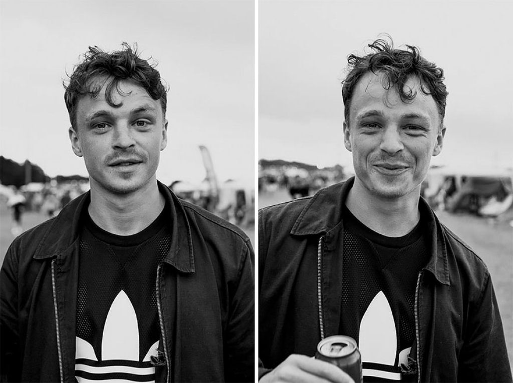 10 retratos de estranhos antes e depois de serem beijados pela fotógrafa 08