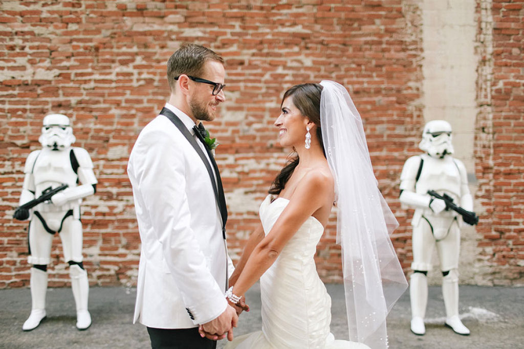 Criativo casamento temático inspirado em Star Wars: que a força do amor esteja com você 01