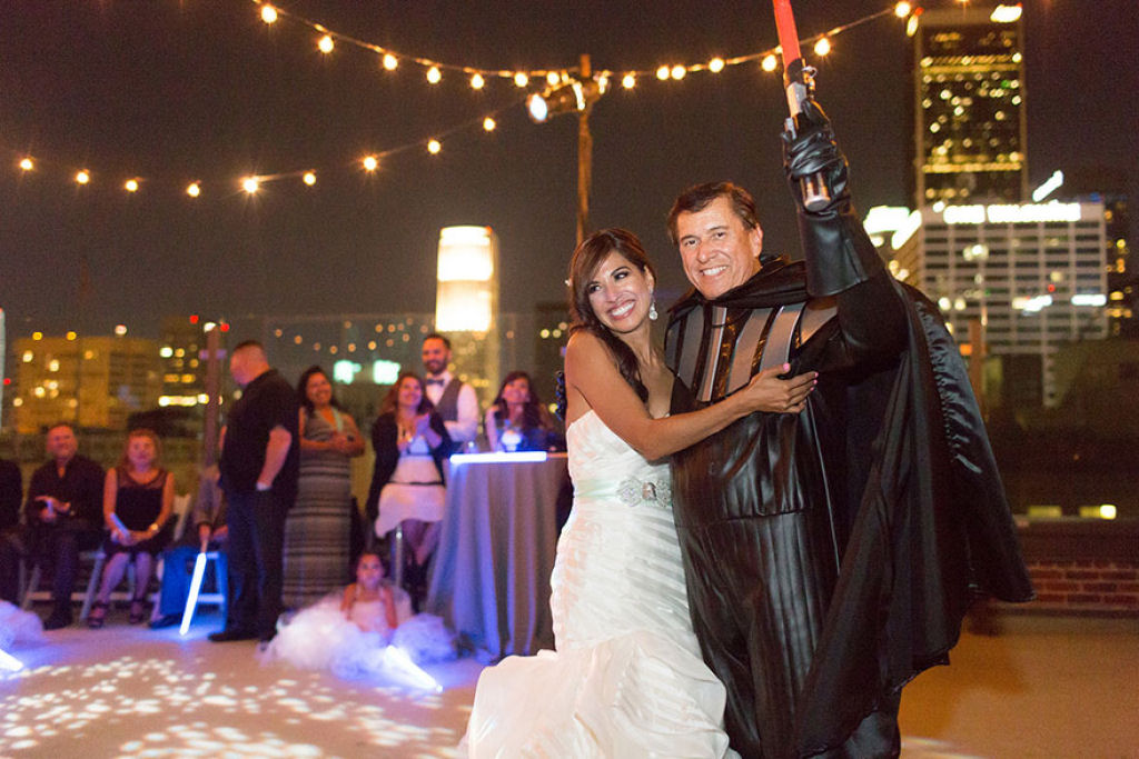 Criativo casamento temático inspirado em Star Wars: que a força do amor esteja com você 15