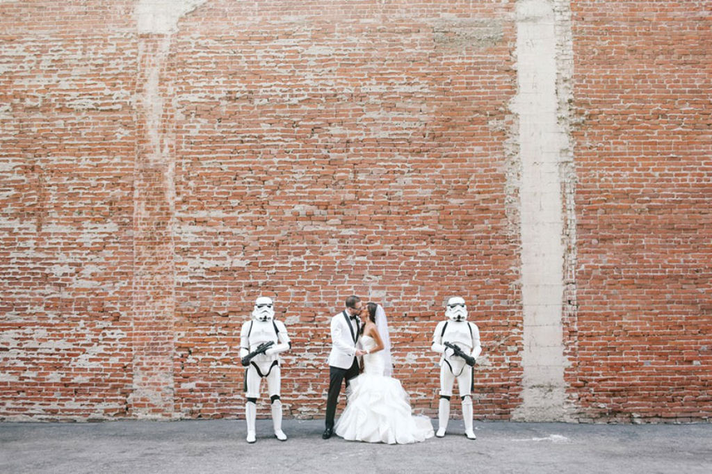 Criativo casamento temático inspirado em Star Wars: que a força do amor esteja com você 17