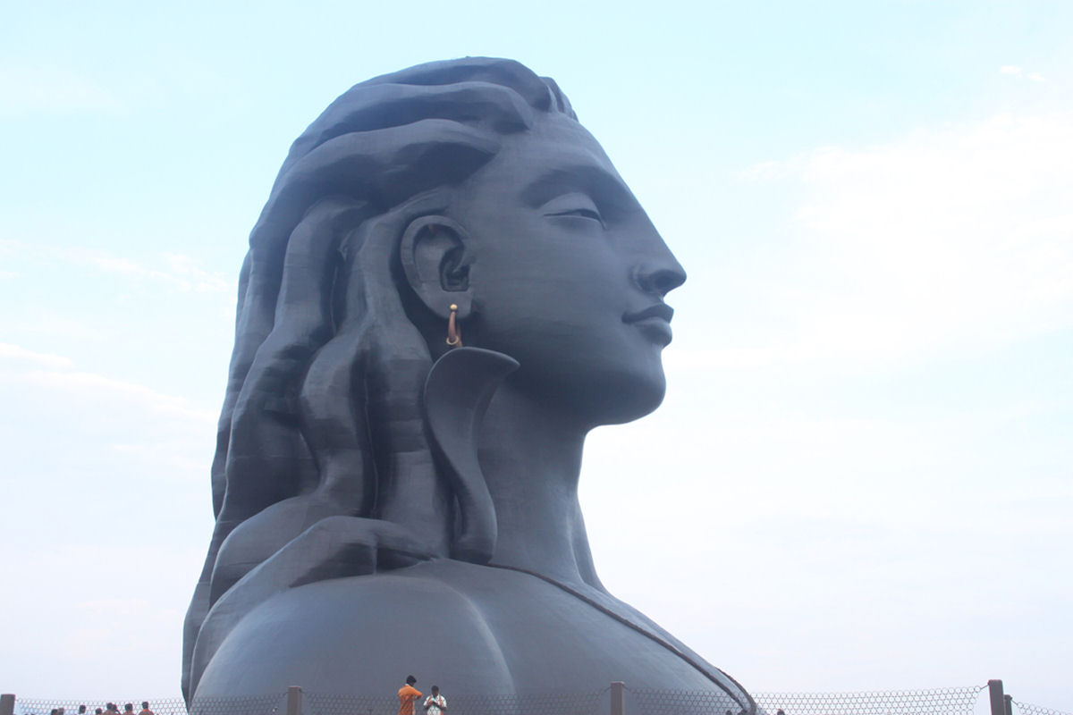 Adiyogi Shiva, a maior escultura de busto do mundo