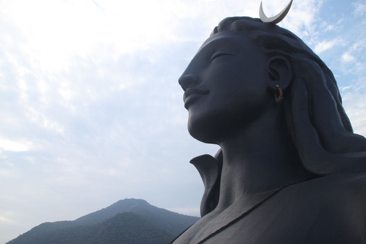 Adiyogi Shiva, a maior escultura de busto do mundo
