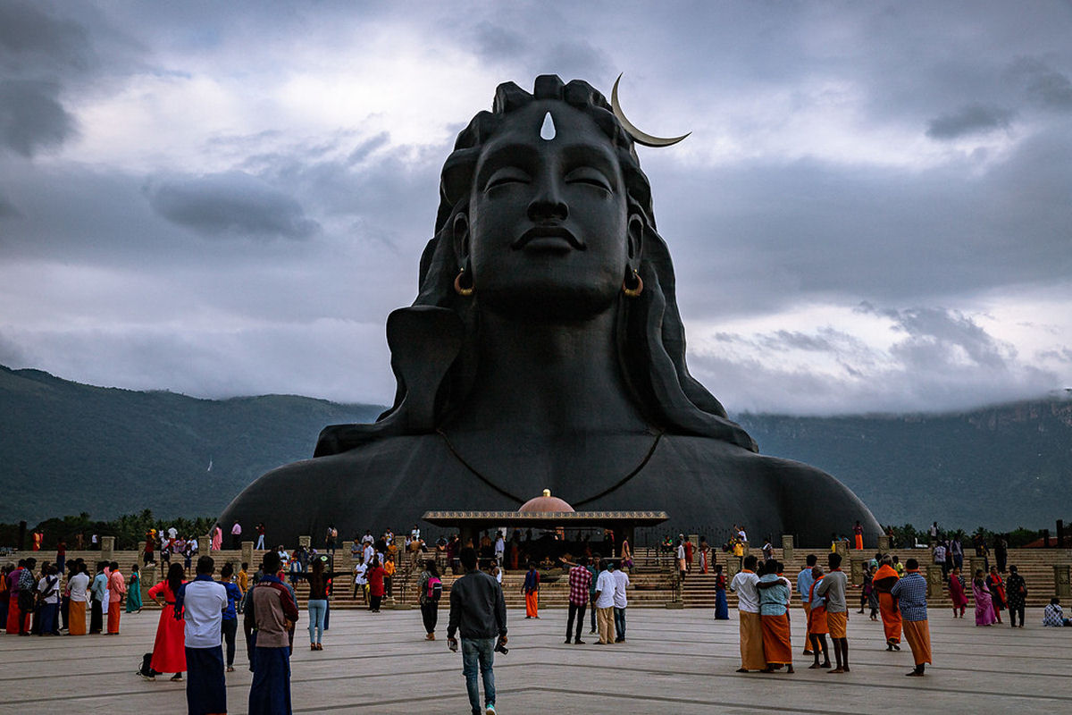Adiyogi Shiva, a maior escultura de busto do mundo