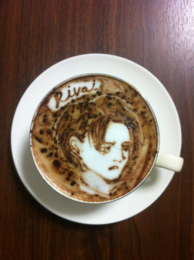 A arte com café 3D de Kohei Matsuno 07