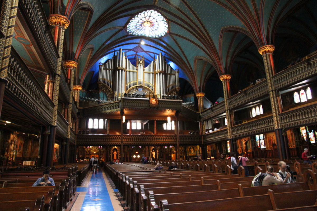 A estonteante Baslica de Notre-Dame de Montreal 12