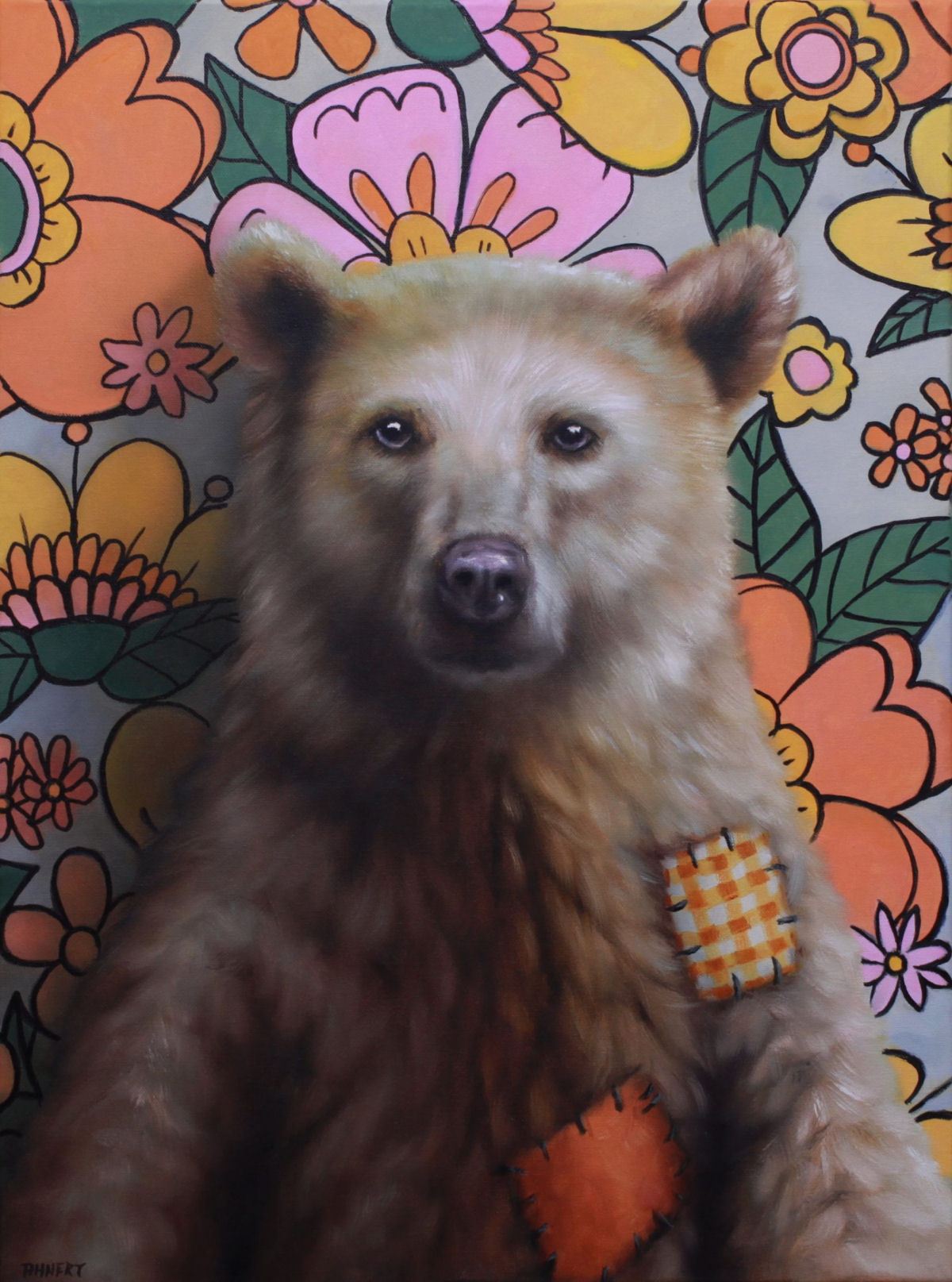 Pinturas a óleo antropomórficas emprestam narrativas satíricas para ursos 07