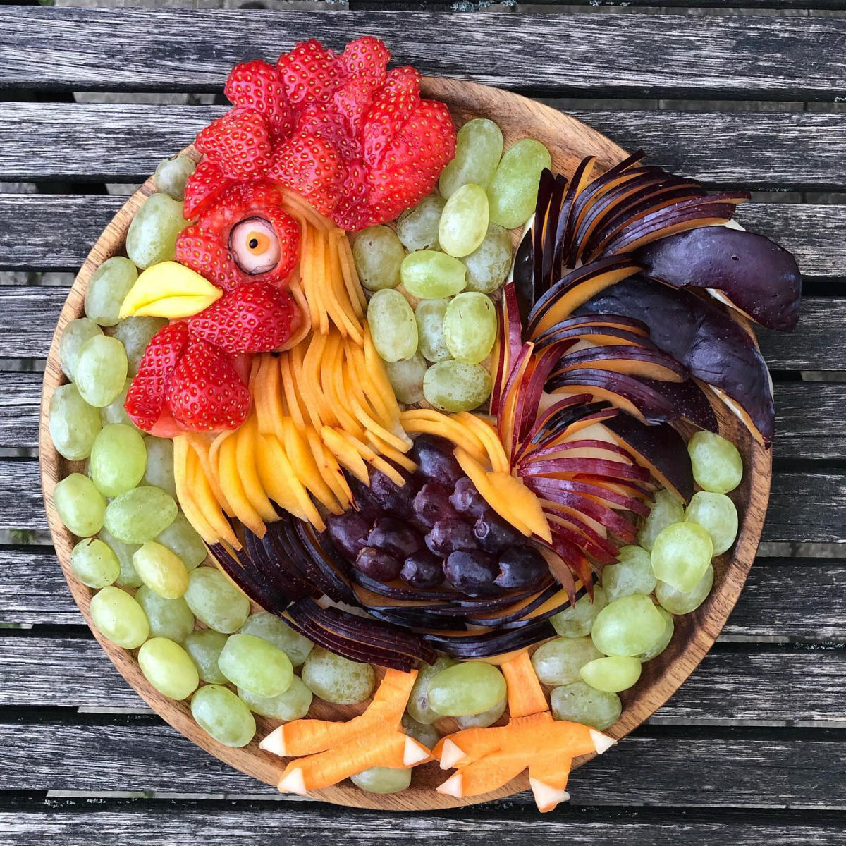Artista gastronmica transforma frutas e vegetais em personagens fofinhos para incentivar hbitos saudveis 12