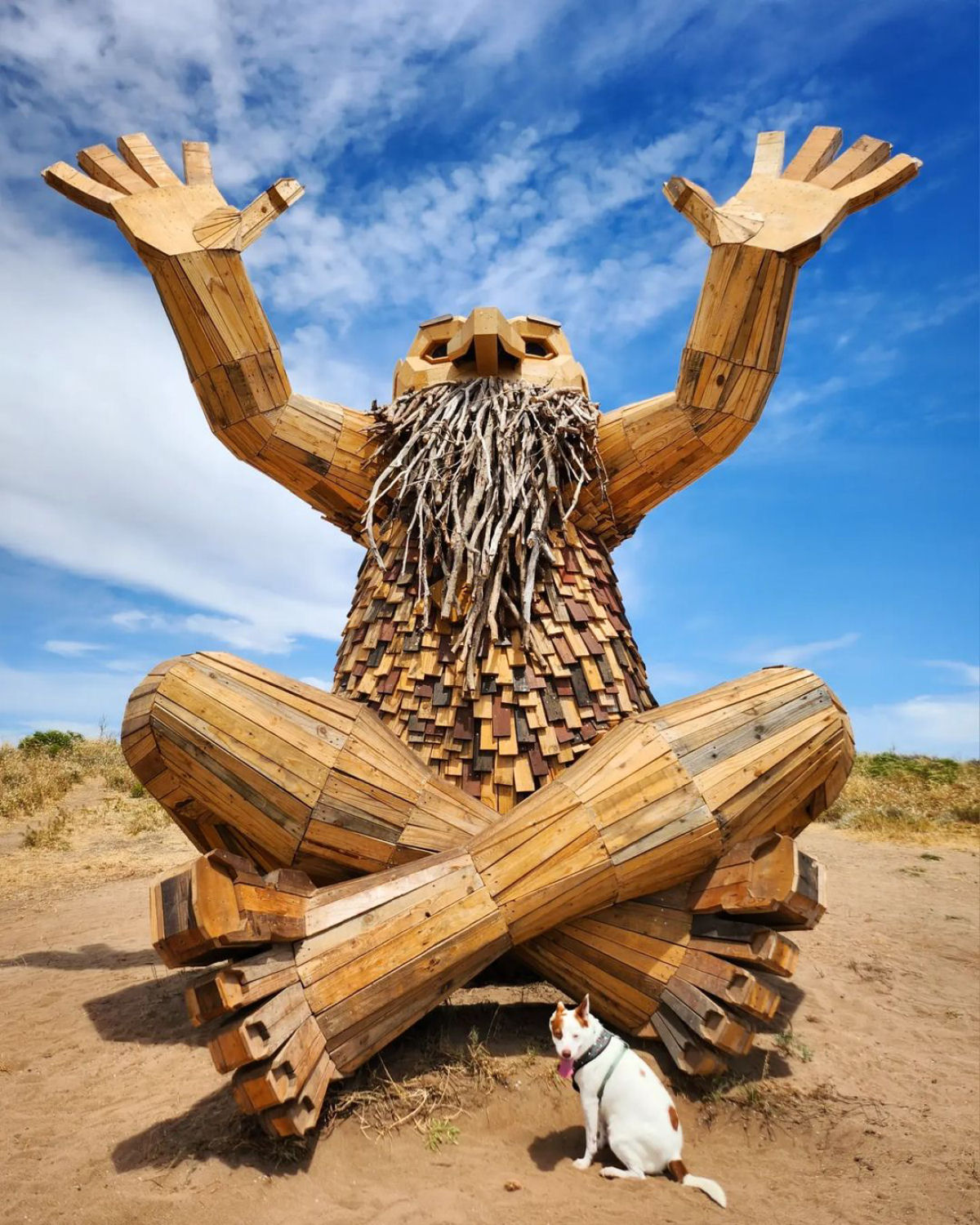 Artista esconde grandes esculturas de trolls de madeira na Austrlia para que todos possam encontrar 06