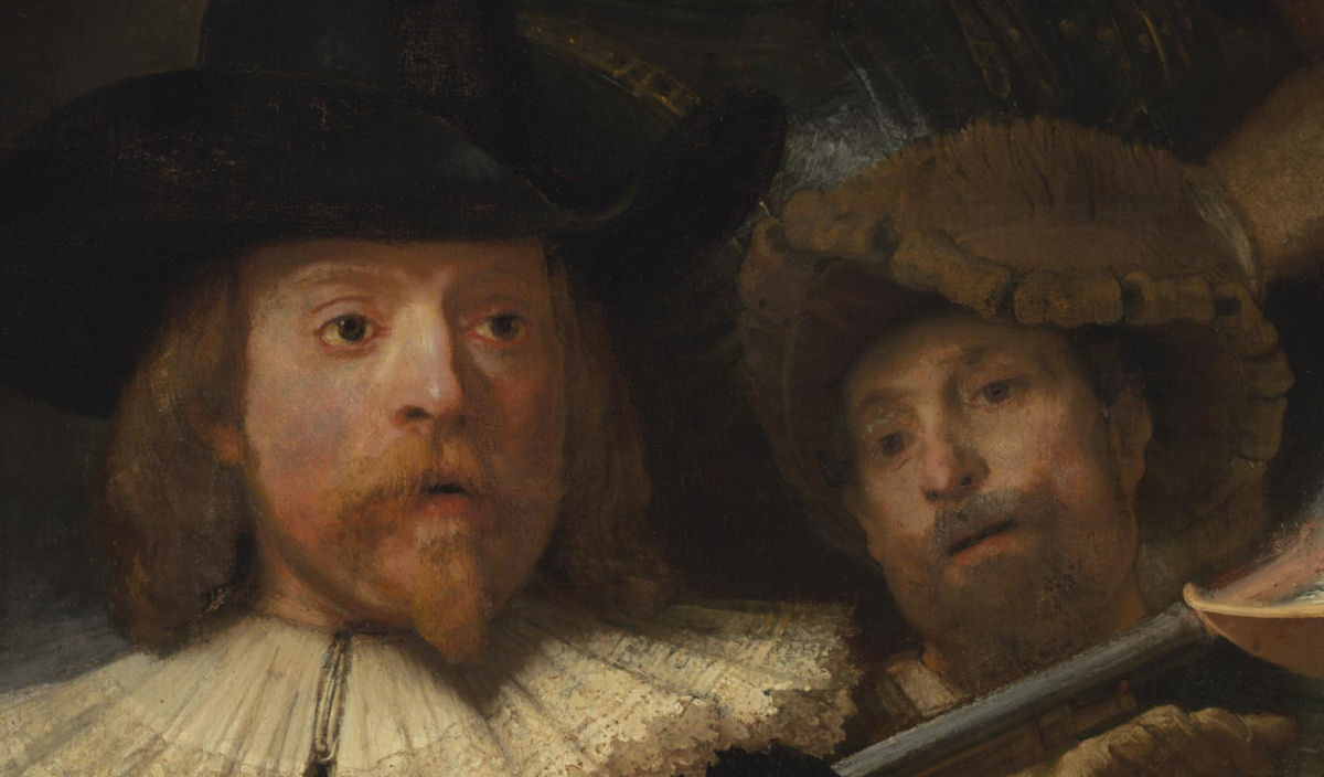 Explore 'A Ronda Noturna' de Rembrandt com absurdos 717 gigapixels