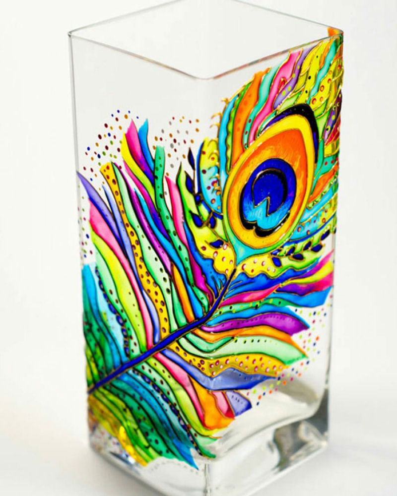 Artista ucraniana pinta artigos de vidro e os desenhos so verdadeiramente incrveis 13