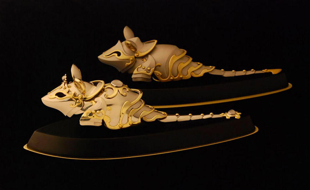 Artista cria armaduras incrveis para gatos e camundongos