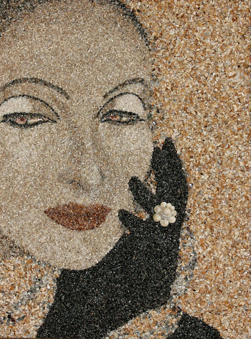Artista ucraniana cria obras incrivelmente detalhadas com areia, seixo e conchas 20