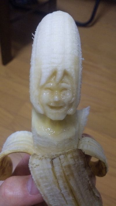 Esculturas em banana 07