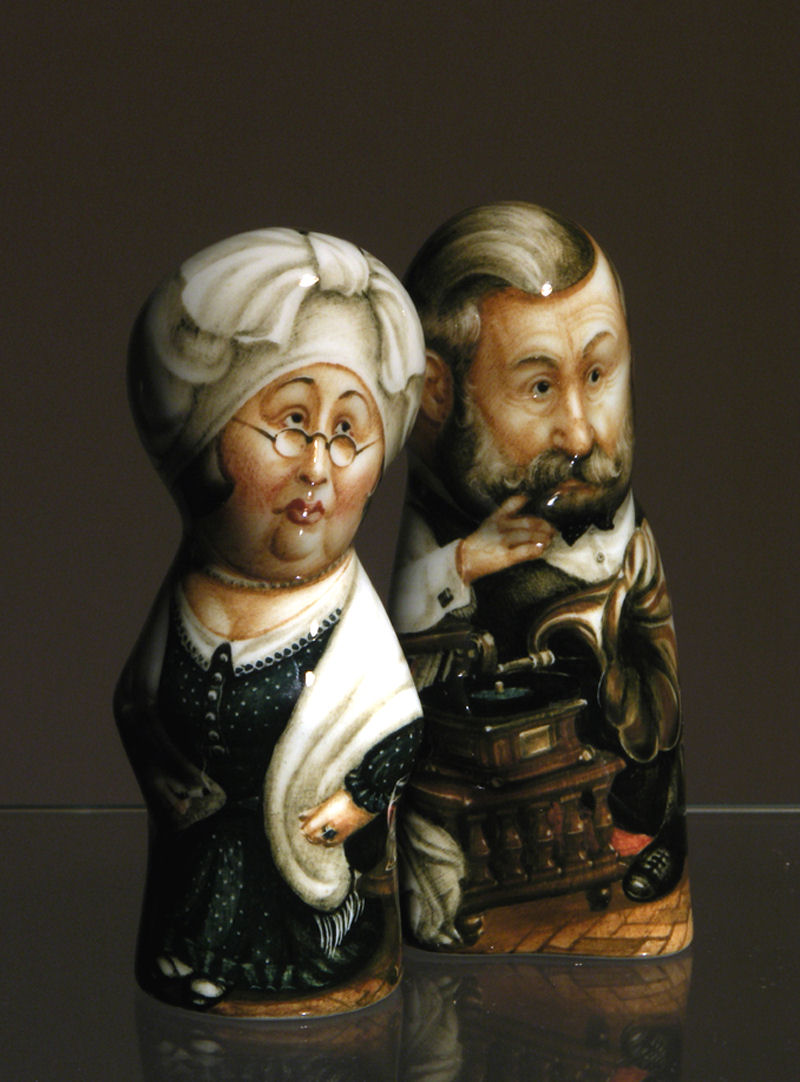 A arte barroca em porcelana de Andrei Cherkasov 24