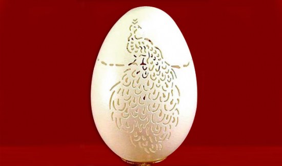 Incrvel arte na casca de ovo de Gary LeMaster 02