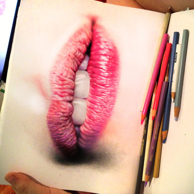 Esta artista cria desenhos com lpis de cor incrivelmente vibrantes 20