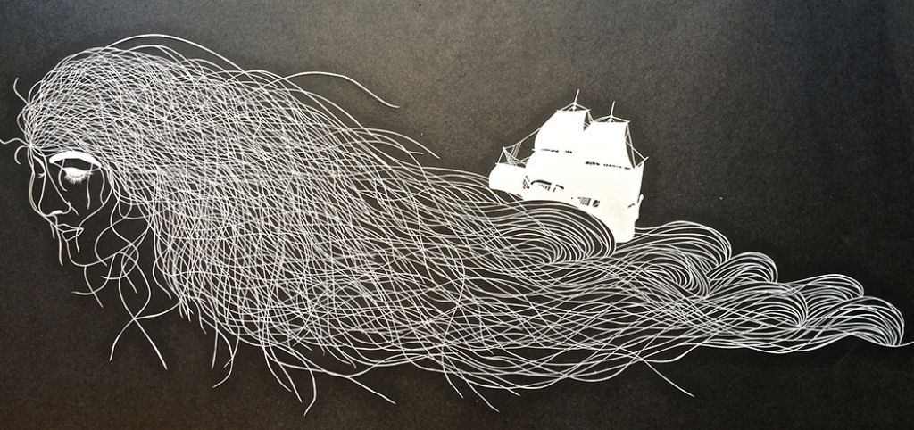 As ilustrações delicadas de papel cortado meticulosamente por Maude White 16