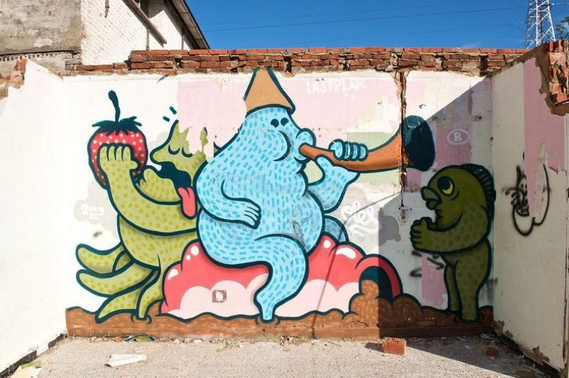 A vila condenada de Doel e sua arte de rua surpreendente 12
