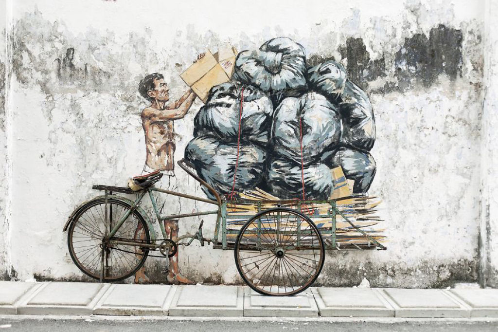 24 eloquentes obras de arte urbana mostrando a desagradvel verdade 24