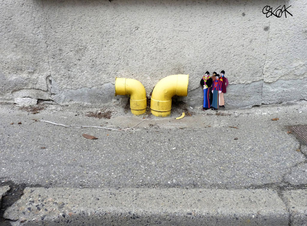As geniais e ldicas intervenes na arte urbana de um artista francs 09
