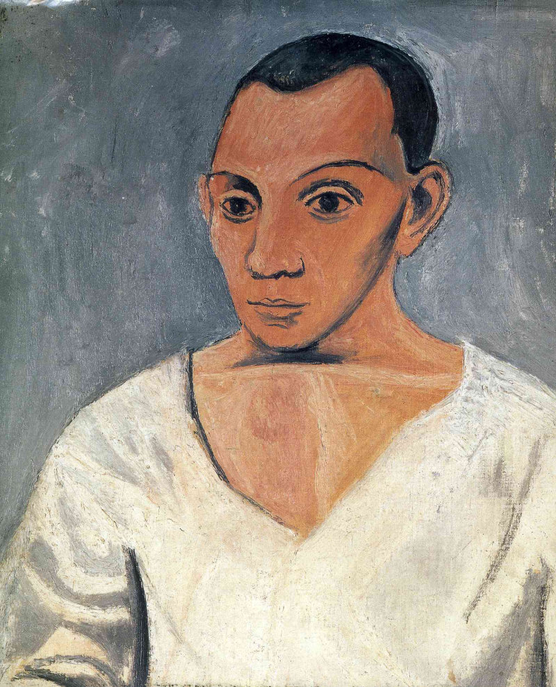 A evolução dos autorretratos de Picasso dos 15 aos 90 anos 04