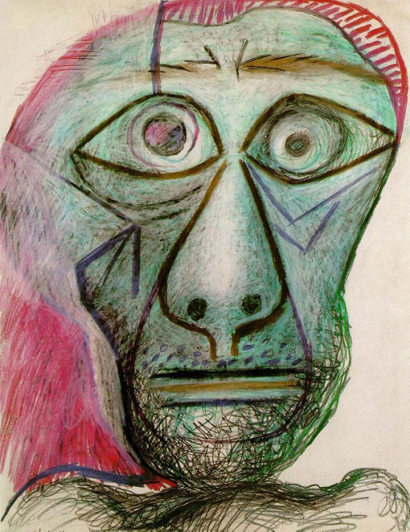 A evolução dos autorretratos de Picasso dos 15 aos 90 anos 12
