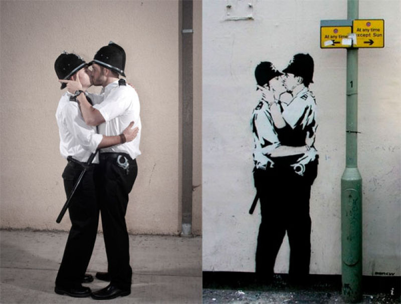 A arte de Banksy no mundo real 08