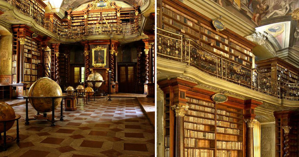 A mais bela biblioteca do mundo fica em Praga 04