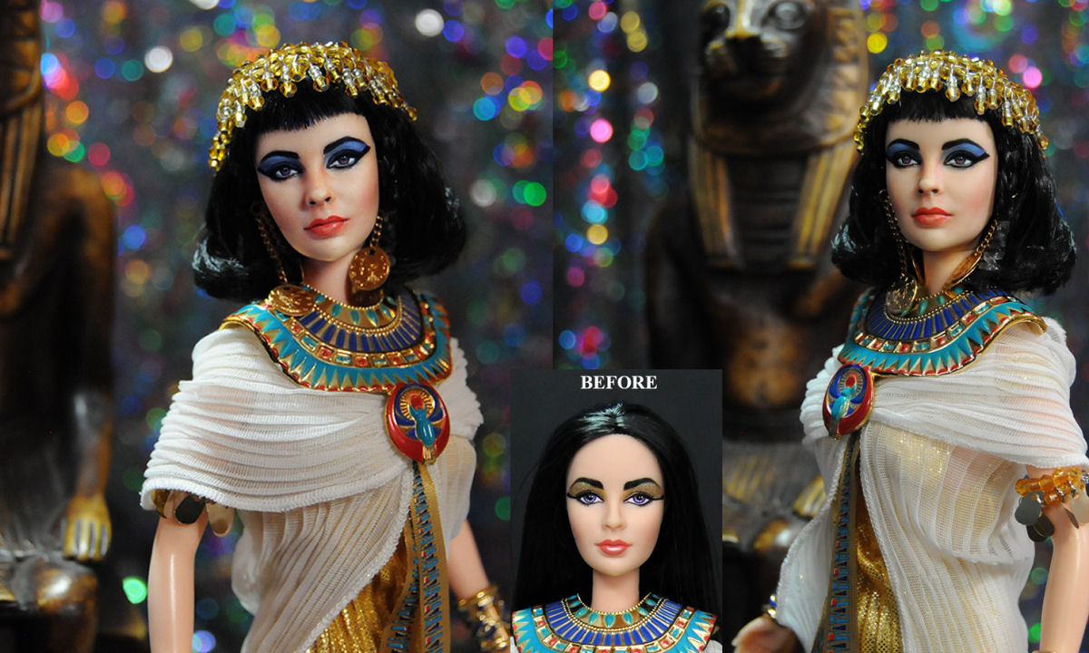Artista transforma bonecas de celebridades produzidas em massa em esculturas realistas 22