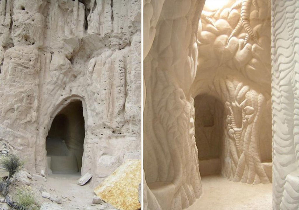 Artista passa uma década lavrando intrincadas cavernas 18