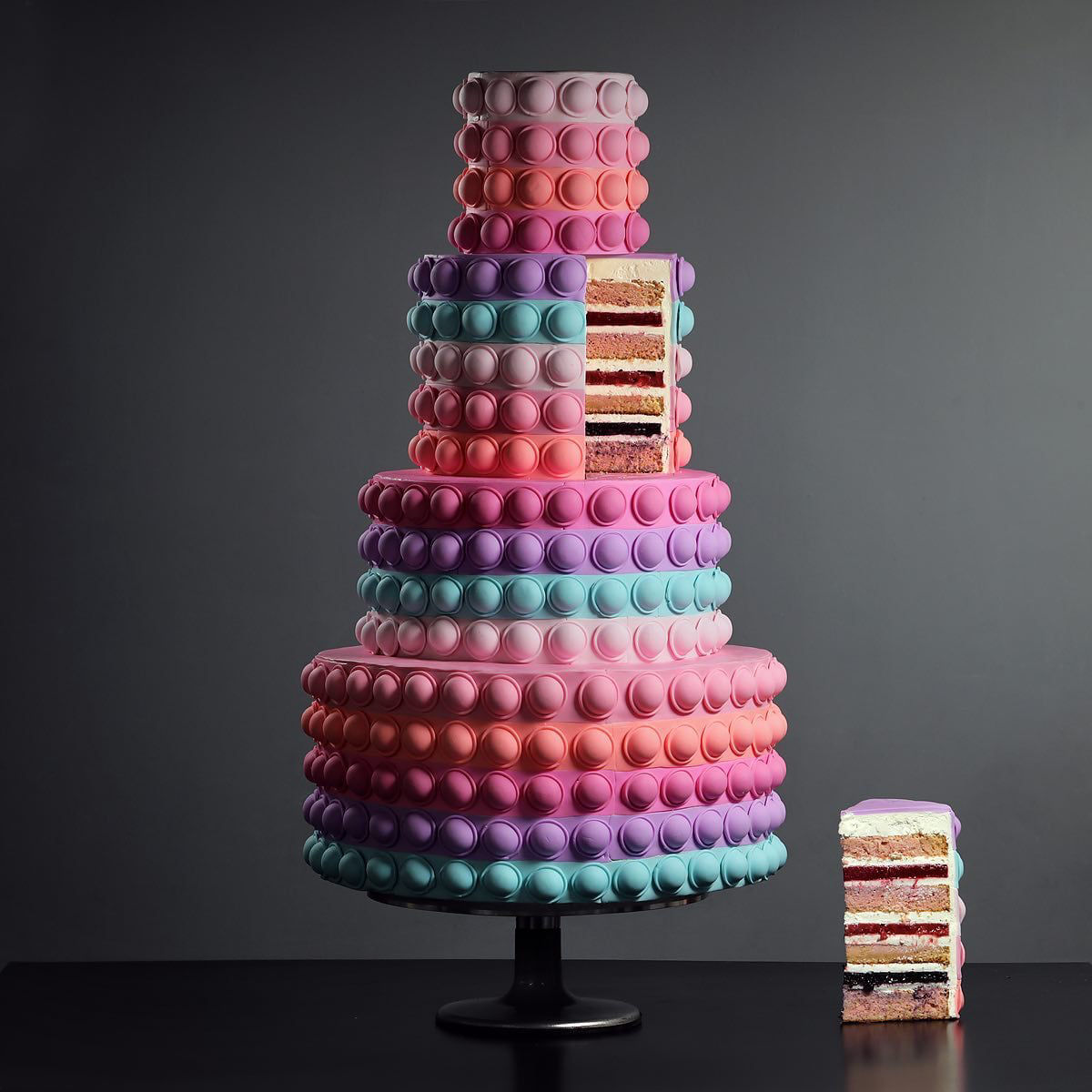 Os bolos e tortas impecavelmente geomtricos de Dinara Kasko 02