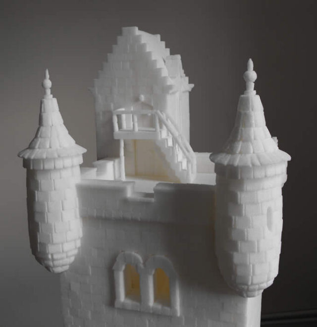 Arquitetura doce: as esculturas de cubos de acar de Brendan Jamison 02