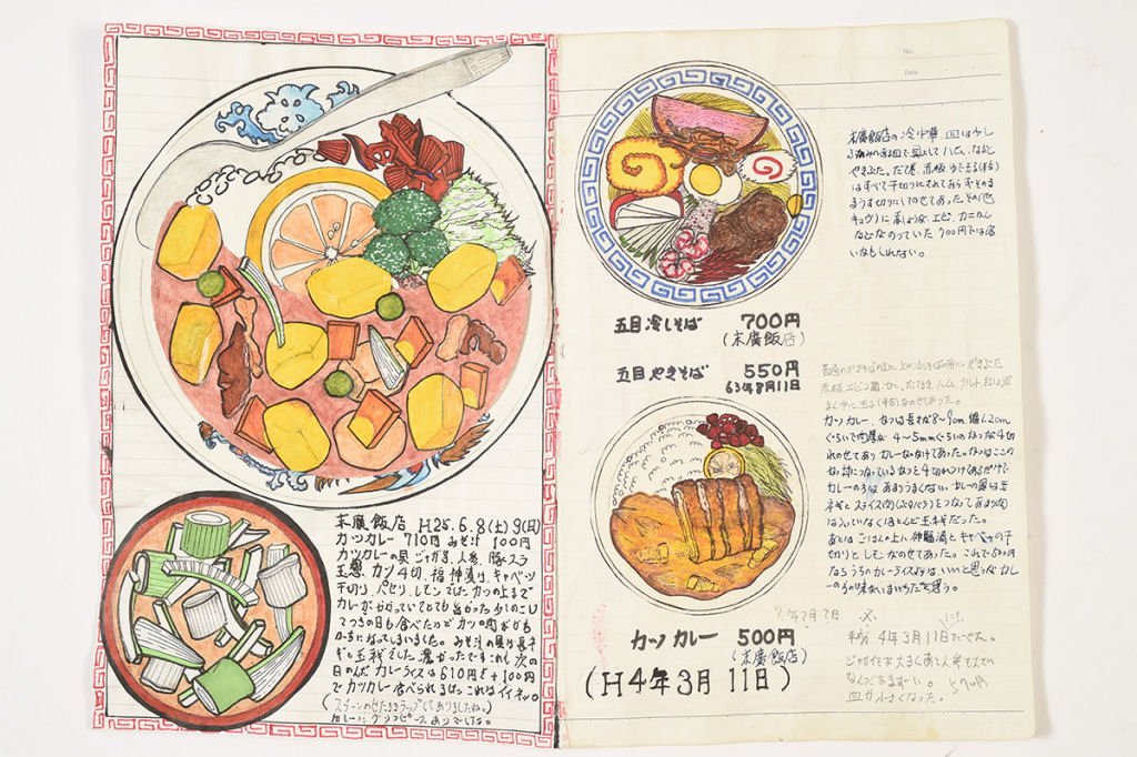 Chef japonês preenche cadernos com ilustrações deliciosas de todas as suas refeições há 32 anos 01