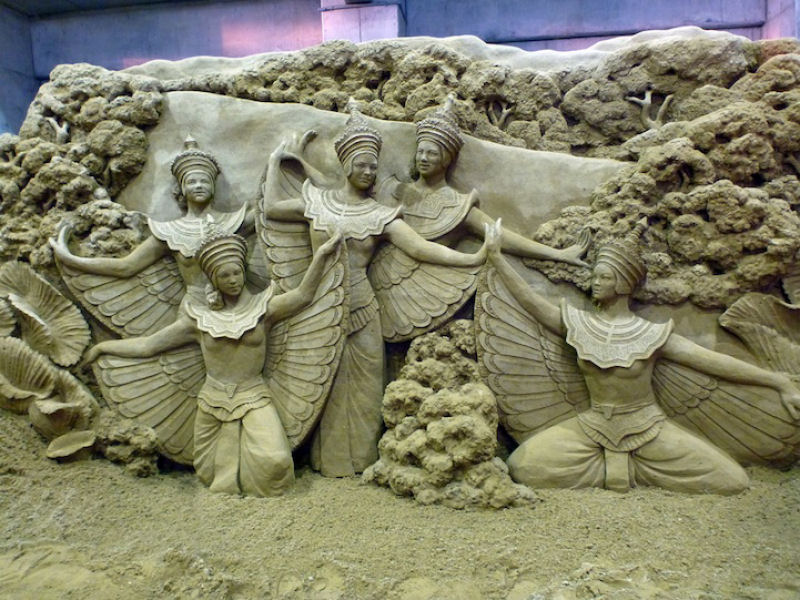 As intrincadas esculturas em areia de Susanne Ruseler 07