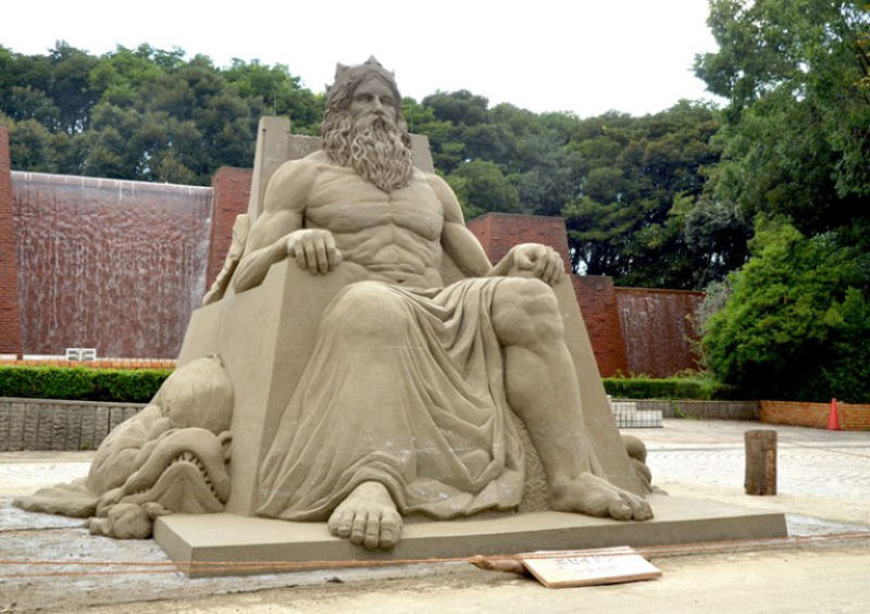 As extraordinrias esculturas de areia de Toshihiko Hosaka 09