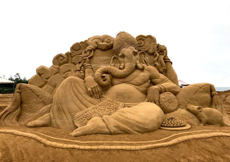 As extraordinrias esculturas de areia de Toshihiko Hosaka 10