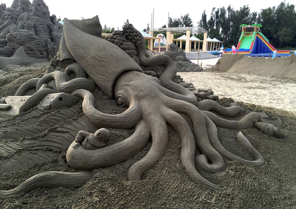 As extraordinrias esculturas de areia de Toshihiko Hosaka 13