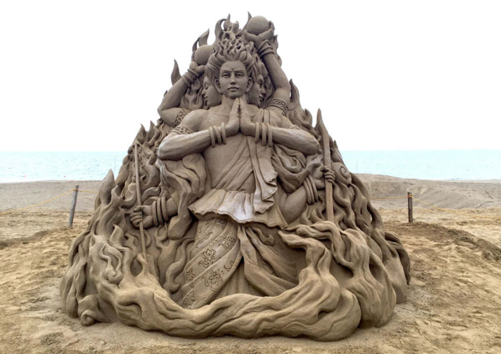 As extraordinrias esculturas de areia de Toshihiko Hosaka 14