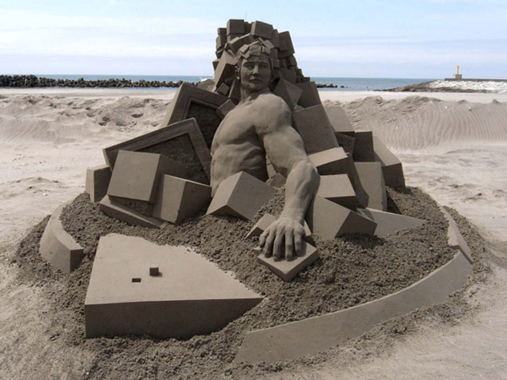 As extraordinrias esculturas de areia de Toshihiko Hosaka 17